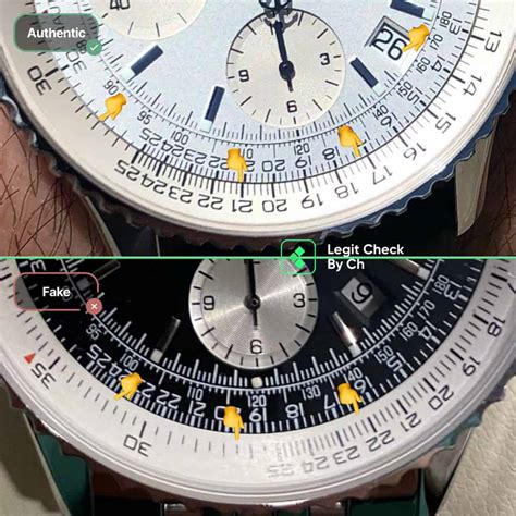 real breitling vs fake|Breitling watch authentication.